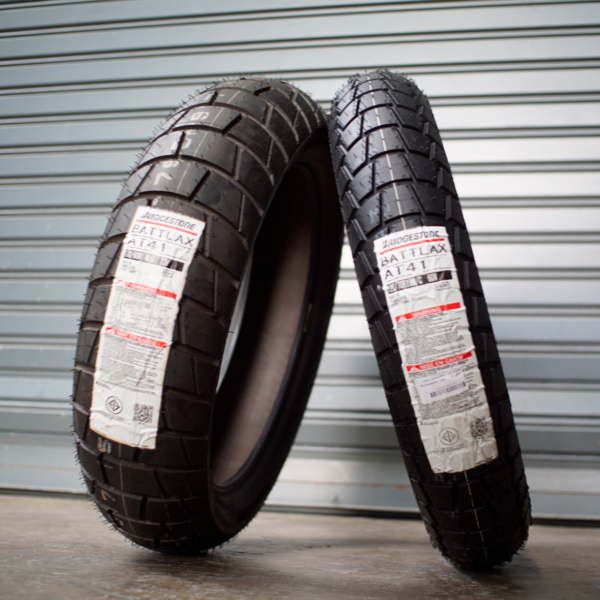 BRIDGESTONE BATTLAX AT41 120/70X19 TL - Image 2